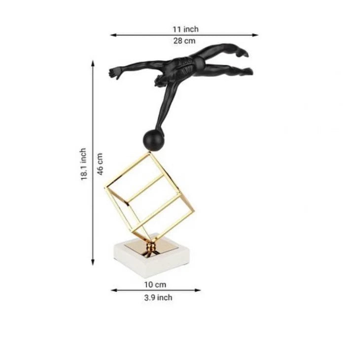 Creative Gymnastics Statue