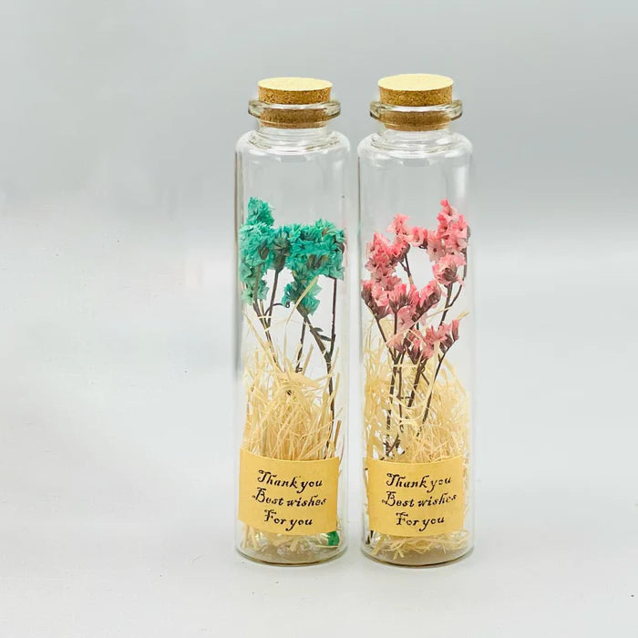 Eternal Bloom Antique Bottles Set (Set Of 4)