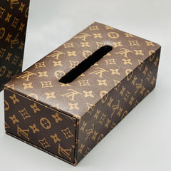 Louis Vuitton Monogram Square Basket And Tissue Box Set