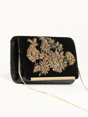 Embroidered Clutch