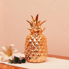 Gilded Pineapple Auric Showpiece