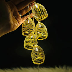 Fairy LED Golden Metal Lights
