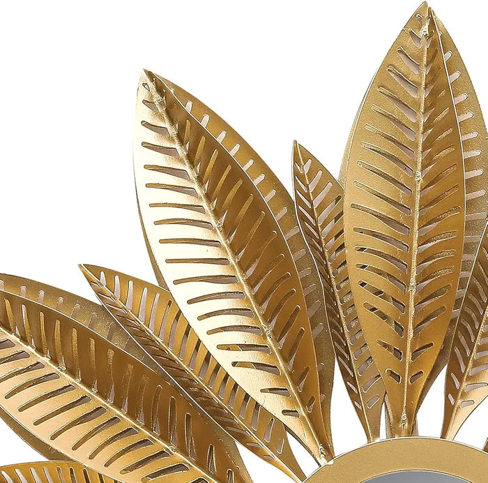 Golden Sunburst Wall Hanging Mirrors