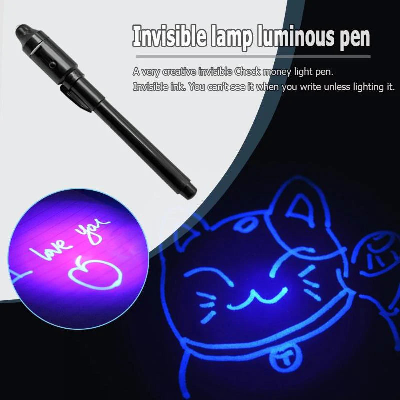 Writing Secret With Invisible Ink Pen - 3 Pcs