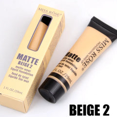 MISS ROSE Full Coverage Matte Foundation