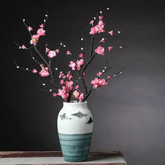 Hand-Painted Vases For Living Room Decor (3 Pcs)