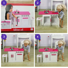 Penelope & Friends Wooden Kitchen Set