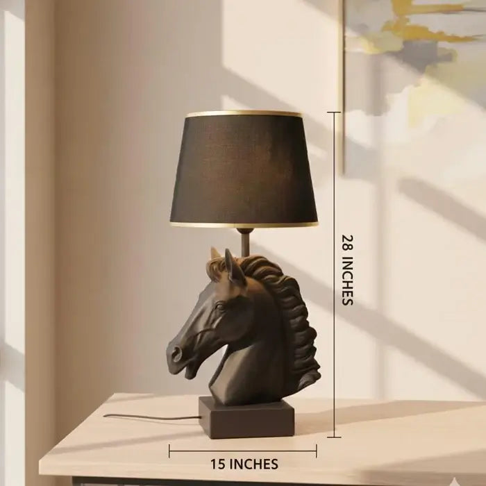 Royal Horse Figurine Imported Table Lamp (1 Pc)
