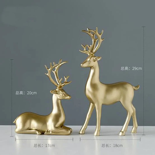 Rein Deer Sculpture (Pair)