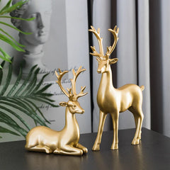 Rein Deer Sculpture (Pair)