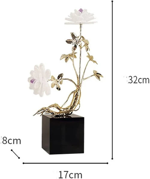 Ginseng Flower Decoration Gifts For Housewarming