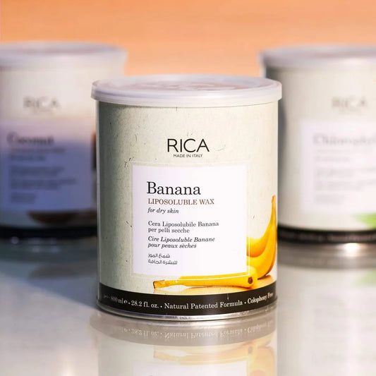 RICA LIPOSOLUBLE WAX BANANA 800 ML