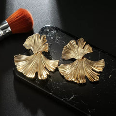 GOLD LOTUS - EARRINGS