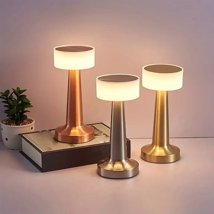 Rechargeable Touch Sensor LED Metal Lamp