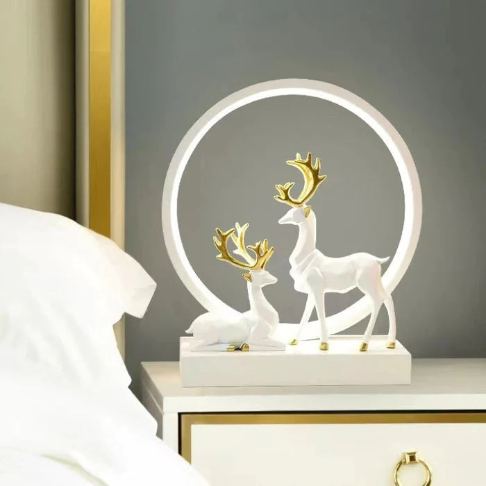 Deer Ring Table Lamp