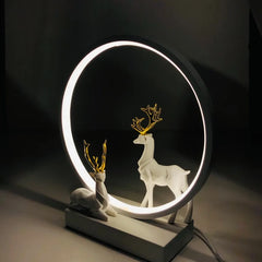 Deer Ring Table Lamp