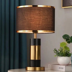 Luxury Black Table Lamp