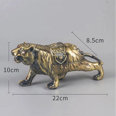 Tiger Shaped Metal Ashtray