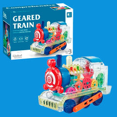 Transparent Geared Train With Light & Sound