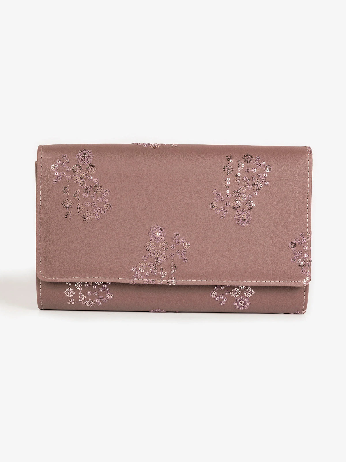 Embroidered Clutch