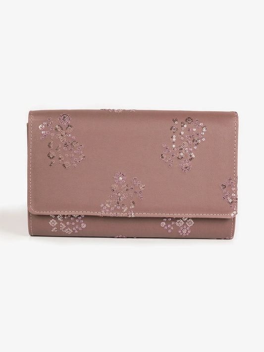 Embroidered Clutch