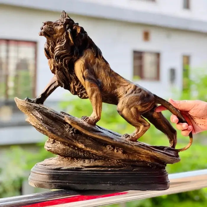 Bronze Lion Statue