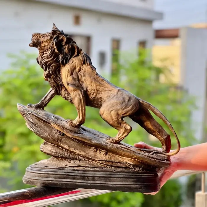 Bronze Lion Statue