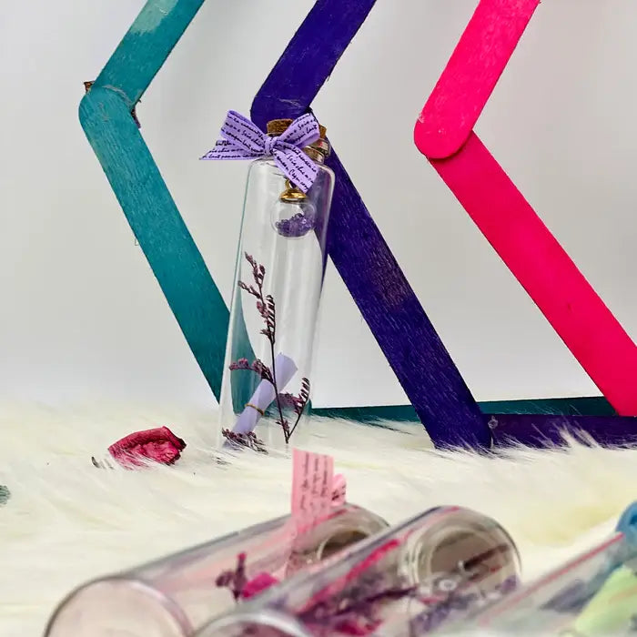 Dream Catcher Message Bottles Set (Set Of 6)