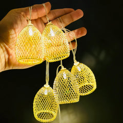 Fairy LED Golden Metal Lights