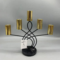 Metal Plated Candle Holder