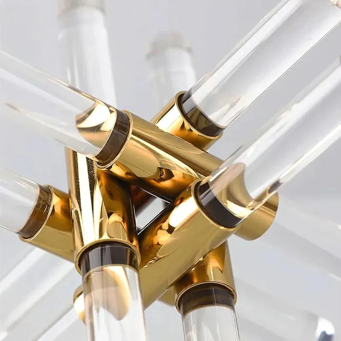 Metal Cross Geometric Decoration Piece