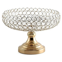Metal Crystal Storage Bowl