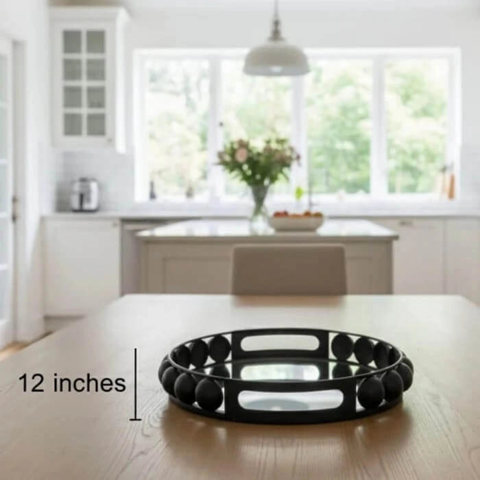 Metallic Nesting Platters (Set of 2)