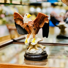 Miniature Falcon Sculpture Art