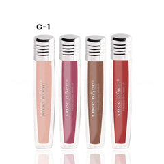 Miss Rose Round Gloss Set of 4