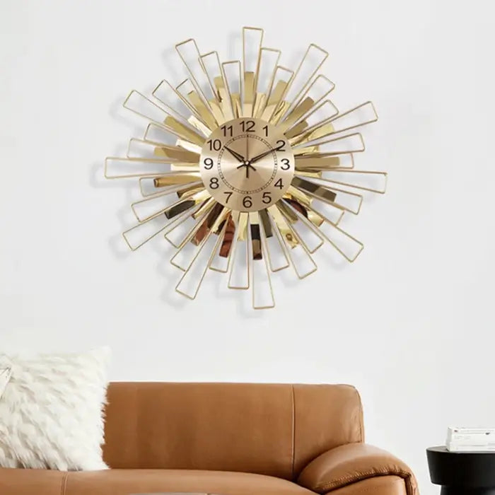 Modern Fashion Metal Iron Wall Clock