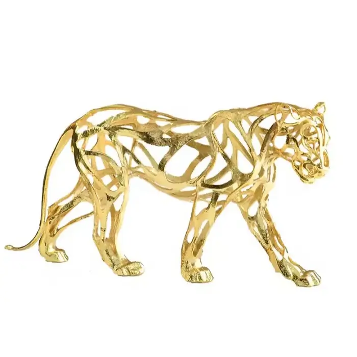 Modern Desktop Lion Figurine Ornament