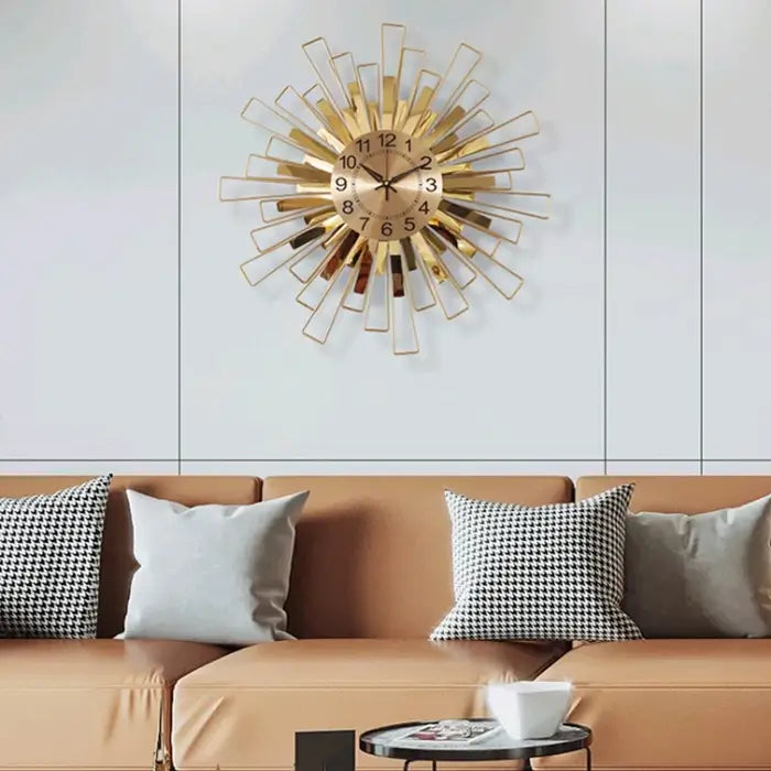 Modern Fashion Metal Iron Wall Clock