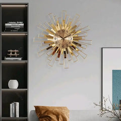 Modern Fashion Metal Iron Wall Clock
