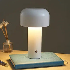 Bedside Table Lamp Mushroom Night Light With 3 Colors