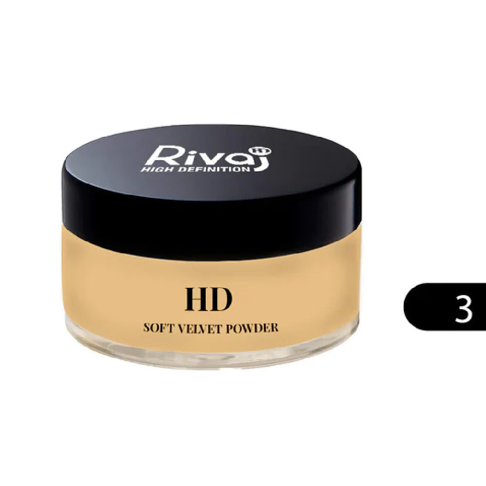 RIVAJ HD SOFT VELVET POWDER NO.3