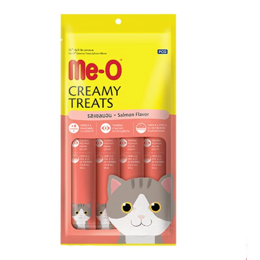 ME-O CAT FOOD CREAMY TREATS SALMON 60 GM