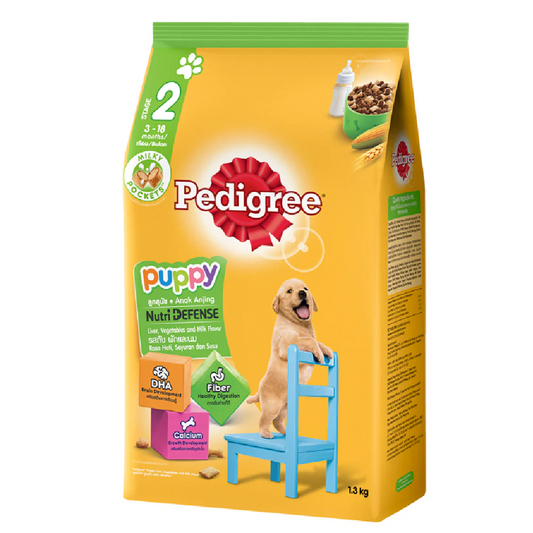 PEDIGREE DOG FOOD PUPPY LIVER VEGETABLE & MILK 400 GM