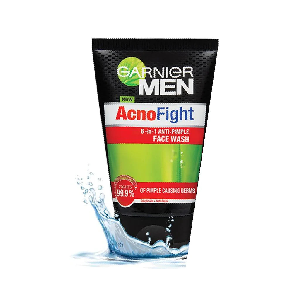 GARNIER MEN ACNO FIGHT 6IN1 FACE WASH 100 ML