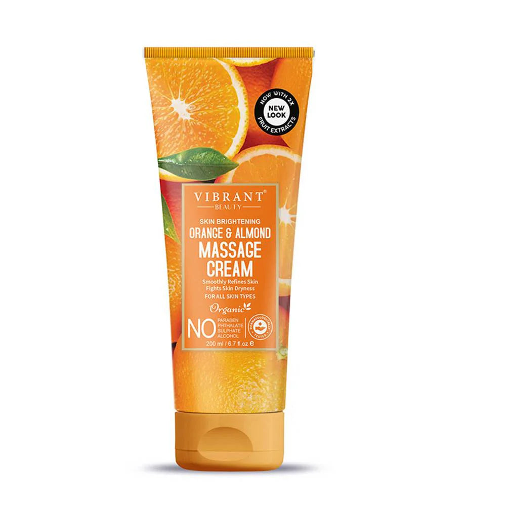 VIBRANT BEAUTY ALMOND AND ORANGE NOURISHING MASSAGE