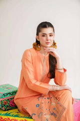 2 Piece - Embroidered Suit - PE24-133