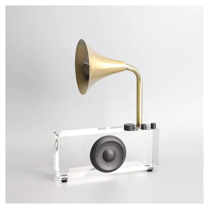 Crystal Player Radio Ornament