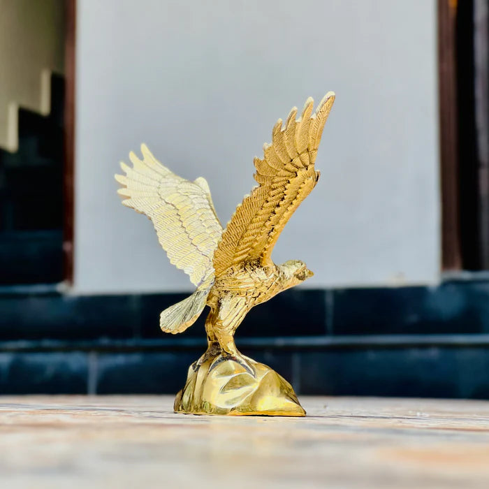 Realistic Golden Brass Eagle