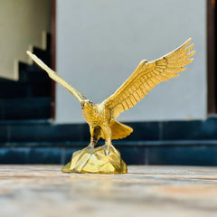 Realistic Golden Brass Eagle