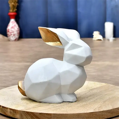 Resin Decorative Rabbit Statue
